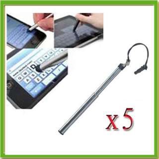 5x Stylus Touch Screen Pen For iPhone 4S 4G 3G 3GS iPod Touch iPad 2 
