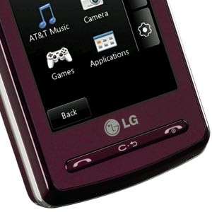 new at7t lg cu920 3g red gsm smartphone