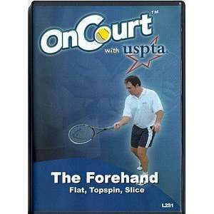    USPTA The Forehand Flat, Topspin, Slice  