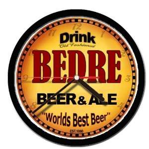  BEDRE beer and ale cerveza wall clock 