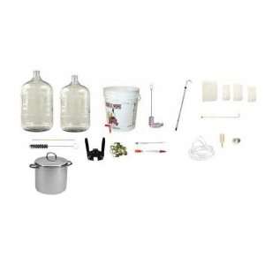 Superior Home Brew Beer Kit with 7.5 gallon Stainless Steel Stock Pot