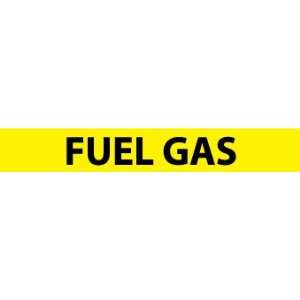  PIPE MARKERS FUEL GAS 2X14 1/4 CAPHEIGHT VINYL