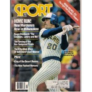 Gorman Thomas (Sport Magazine) (July 1980) (Milwaukee Brewers) (Roger 