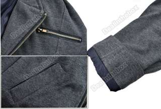 Men Slim Fit Top Designed Mens Casual Zip Up Hoodies Coat Jacket for 