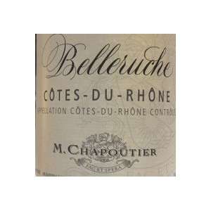  M. Chapoutier Cotes Du Rhone Belleruche Blanc 2010 750ML 