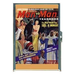 MAN TO MAN BELLY DANCERS ID Holder, Cigarette Case or Wallet MADE IN 