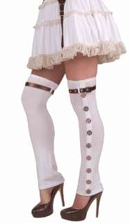   Spat  White. Great accessory for completing your Steampunk Costume