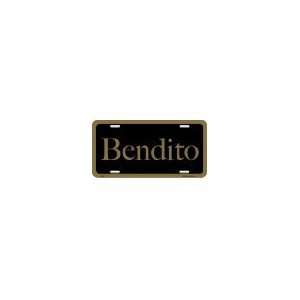  Bendito (Blessed) License Plate 