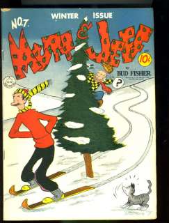 MUTT AND JEFF #7[1943]VINTAGE GOLD  