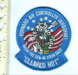 Military Patch F 14 Tomcat Forward Air Controller FAC  