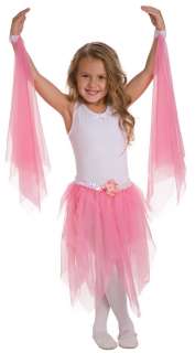 Pink Fairy Princess Ballet Dress Up Dance Costume TuTu  