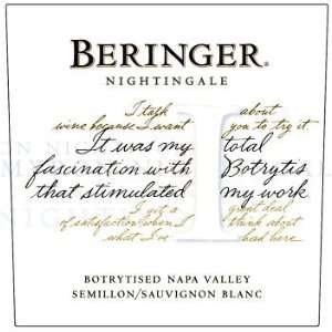 2006 Beringer Semillon Sauvignon Blanc Botrytised Nightingale 375 mL 