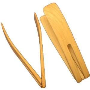   Spring Hinged Pinchers for Toast & Salads   Maple