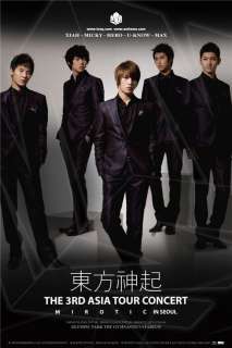 TVXQ DBSK   The 3rd Asia Tour Concert MIROTIC 3 DVD + 68p Photobook 