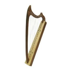  EMS Gothic Harp, 19 Strings Musical Instruments