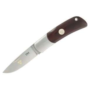  Fallkniven Knives 45 TK3 Lockback Pocket Knife with Maroon 