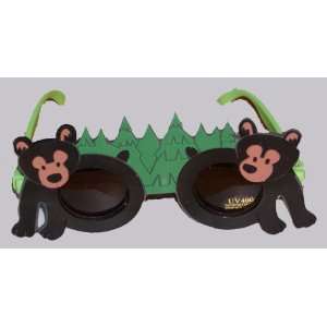  Black Bear and Forest Sunglasses Toys & Games