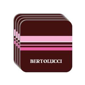  Personal Name Gift   BERTOLUCCI Set of 4 Mini Mousepad 