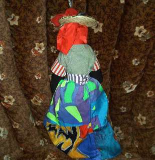 Handcrafted Jamaican Cloth Doll  