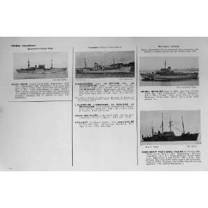    1953 54 Ships Jules Verne Bonoise Tissier Vigilante