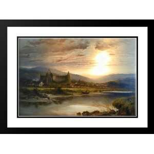   38x28 Framed and Double Matted Tintern Abbey
