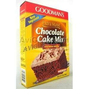 Goodmans Extra Moist Chocolate Cake Mix with Mocha Frosting 12 oz 