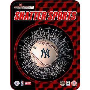  N.Y. Yankees Shatter Baseball cling window decal Sports 