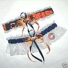 Wedding Garters w Chicago Bears fab prom sport 01