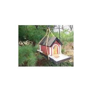  Amish Handcrafted Old Timey Covered Bridge Birdhouse 