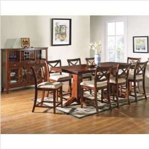  Bundle 91 Alyssa Counter Height Dining Table in Multi Step 