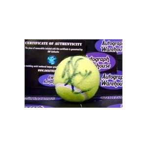 Tim Henman autographed Tennis Ball
