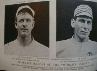 Baseball World Series 1913 Philadelphia v NY New York  