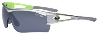 Tifosi Sunglasses   Logic XL Silver / Neon Green Extra Large Face Mans 