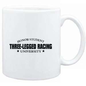 Mug White  Honor Student Three Legged Racing University 