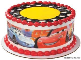 Cars McQueen Cake Strips per Sheet Edible Image  