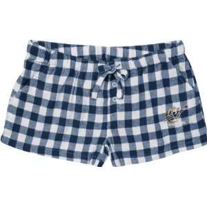   Wizards Womens Navy Paramount Flannel Shorts