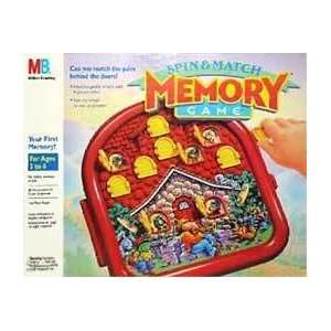  Spin & Match Memory Game Toys & Games