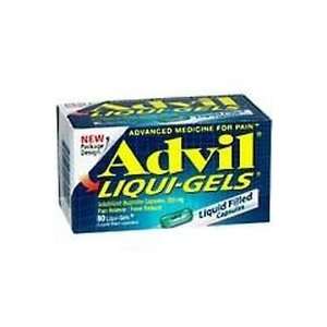  Advil Advanced Medicine For Pain, 200Mg, Liqui Gels 80 Ea 