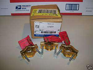 LOT OF 10 THOMAS & BETTS GROUND CLAMP 1/2 1 GR.ROD  