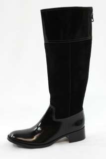 499 BCBG Max Azria Lorraine Black Boots Shoes  