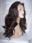 Indian Remi Remy Lace / Thin Skin Wig Wigs #1B