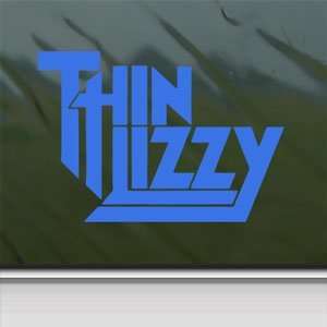  Thin Lizzy Blue Decal Rock Band Car Truck Window Blue 