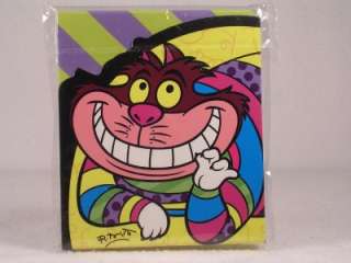 Romero Britto & Disney Cheshire Cat Note Pad #4025526 NIB  