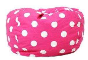 New Pink Polka Dots Bean Bag Chair GREAT PRICE  