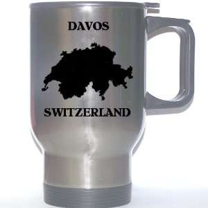 Switzerland   DAVOS Stainless Steel Mug