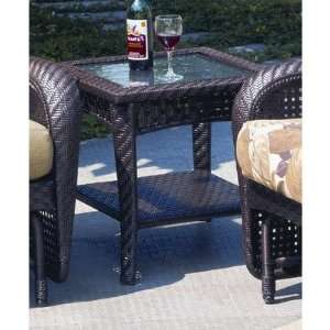  South Sea Rattan 75443 Key West Side Table Finish 