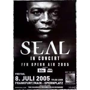  Seal   At The Point 2005   CONCERT   POSTER from GERMANY 