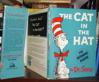 Seuss, Dr.   Theodor Geisel THE CAT IN THE HAT 1st  