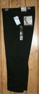 Geoffrey Beene Mens Casual Collection Black Pants 38/30  