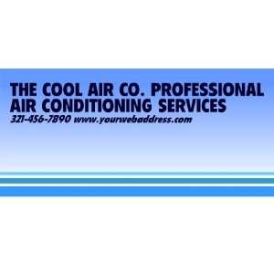  3x6 Vinyl Banner   The Cool Air Co. Professional Air 